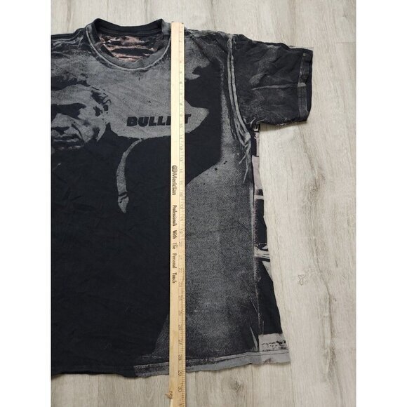 Vintage Bullitt Steve McQueen Promo Mustang All Over Print T Shirt Mens Large - Picture 6 of 7